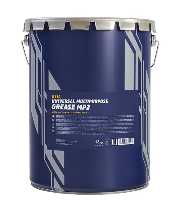 Mannol 8114 Grease MANNOL MP-2 Multipurpose Grease, 18 kg 8114: Buy near me in Poland at 2407.PL - Good price!