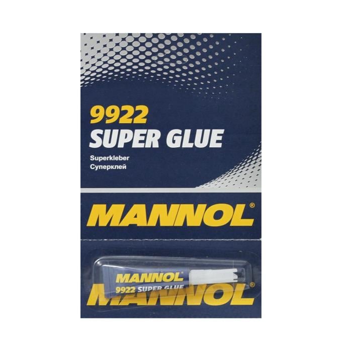 Mannol 9922 Klej MANNOL Super Glue, 3 g 9922: Dobra cena w Polsce na 2407.PL - Kup Teraz!