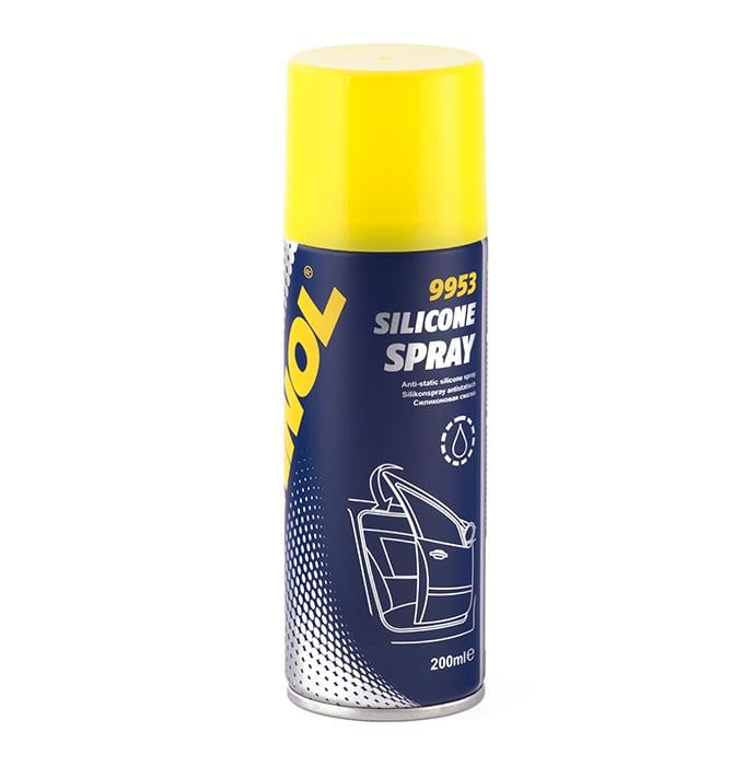 Mannol 9953 Smar MANNOL Silicone Spray, 200 ml 9953: Dobra cena w Polsce na 2407.PL - Kup Teraz!