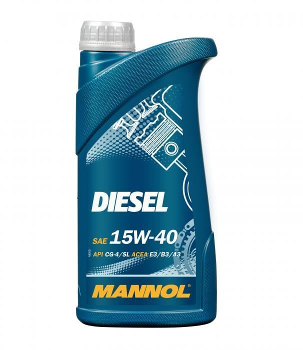 Mannol MN7402-1 Olej silnikowy MANNOL 7402 Diesel 15W-40 ACEA A3/B4, API CH-4/SL, 1 l MN74021: Dobra cena w Polsce na 2407.PL - Kup Teraz!