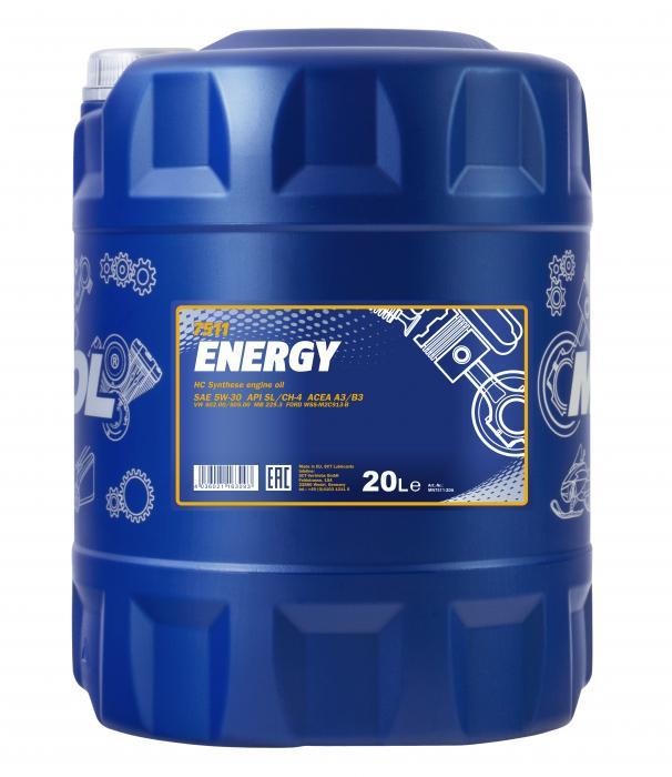 Mannol MN7511-20 Motoröl Mannol 7511 Energy 5W-30, 20L MN751120: Kaufen Sie zu einem guten Preis in Polen bei 2407.PL!