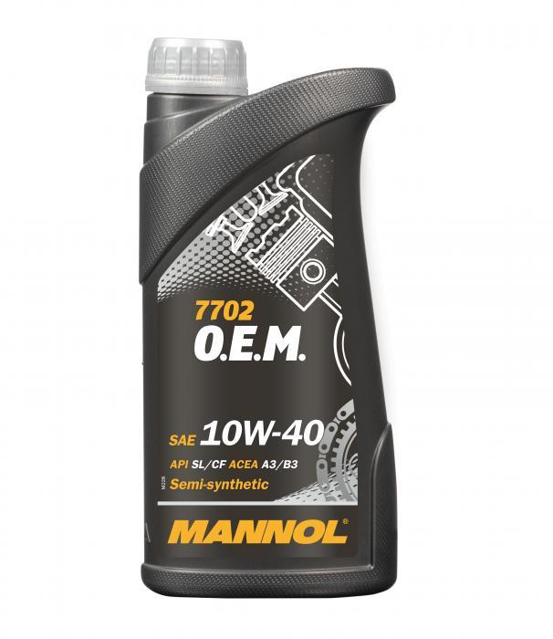 Mannol MN7702-1 Engine oil Mannol 7702 O.E.M. 10W-40, 1L MN77021: Buy near me in Poland at 2407.PL - Good price!