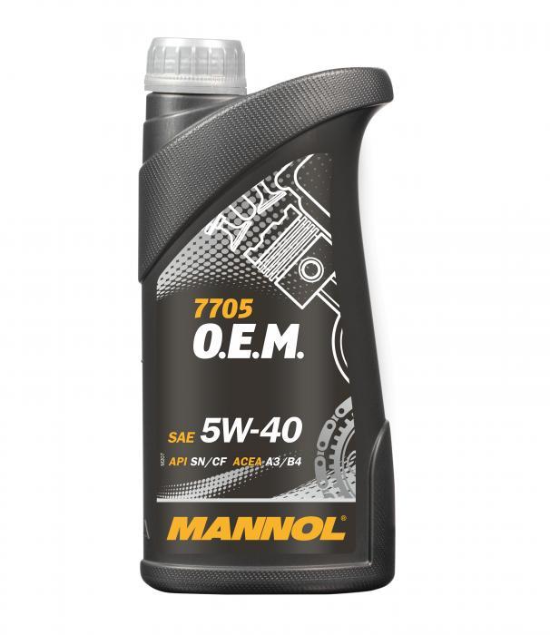 Mannol MN7705-1 Моторное масло Mannol 7705 O.E.M. for Renault Nissan 5W-40, 1л MN77051: Отличная цена - Купить в Польше на 2407.PL!
