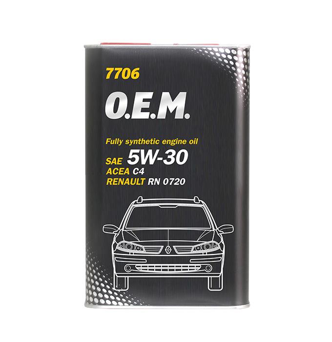 Mannol MN7706-1ME Engine oil Mannol 7706 O.E.M. 5W-30, 1L MN77061ME: Buy near me at 2407.PL in Poland at an Affordable price!