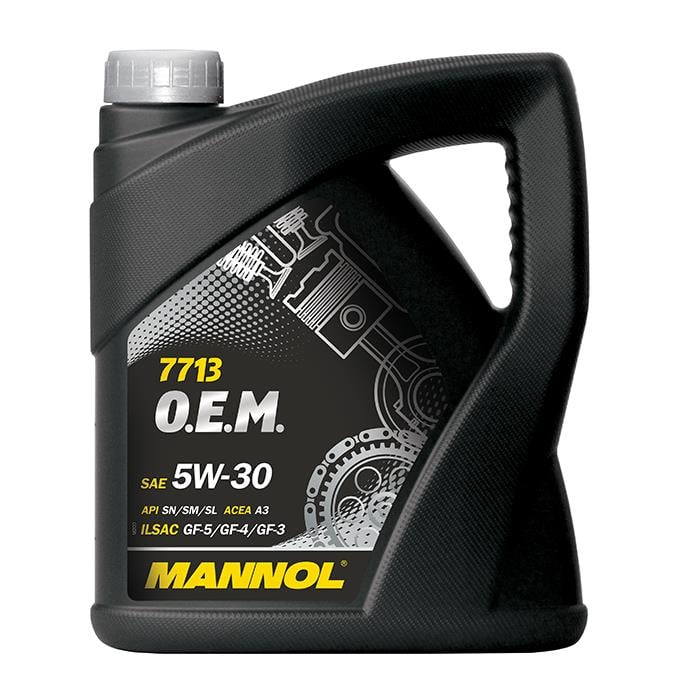 Mannol MN7713-4 Engine oil Mannol 7713 O.E.M. 5W-30, 4L MN77134: Buy near me in Poland at 2407.PL - Good price!