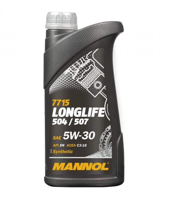 Mannol MN7715-1 Моторное масло Mannol 7715 Longlife 504/507 5W-30, 1л MN77151: Купить в Польше - Отличная цена на 2407.PL!