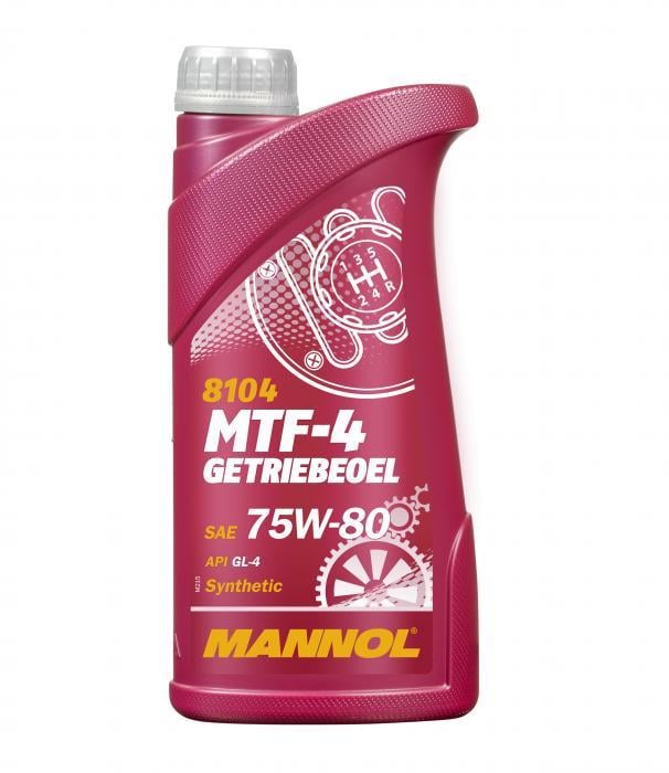 Mannol MN8104-1 Transmission oil Mannol 8104 MTF-4 75W-80, 1L MN81041: Buy near me in Poland at 2407.PL - Good price!