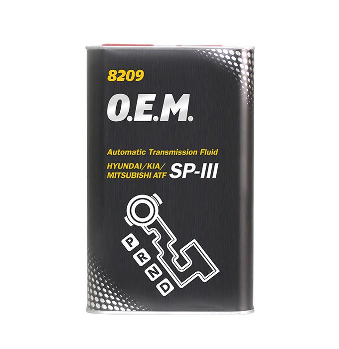 Mannol MN8209-1ME Transmission oil Mannol O.E.M. 8209 for Korean cars ATF SP-III, 1L MN82091ME: Buy near me in Poland at 2407.PL - Good price!