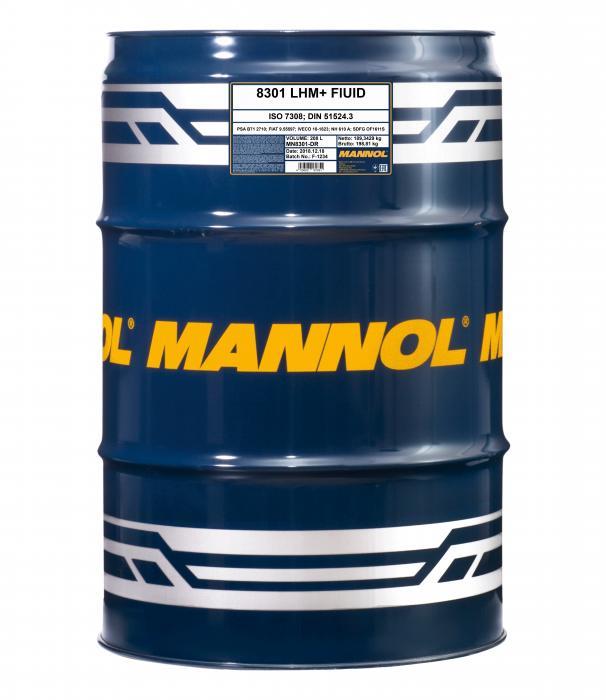 Mannol MN8301-DR Olej hydrauliczny MANNOL LHM+ Fluid, 208 l MN8301DR: Dobra cena w Polsce na 2407.PL - Kup Teraz!