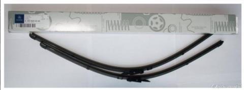 Mercedes A 001 820 42 45 Set of frameless wiper blades 700/650 A0018204245: Buy near me in Poland at 2407.PL - Good price!