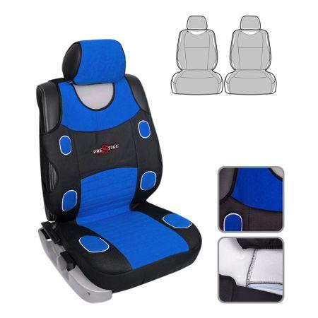 Elit UNI AG-7254 Zestaw pokrywy siedzenia Milex/Prestige (2 fotele przednie + 2 zagłówki), niebieski UNIAG7254: Dobra cena w Polsce na 2407.PL - Kup Teraz!
