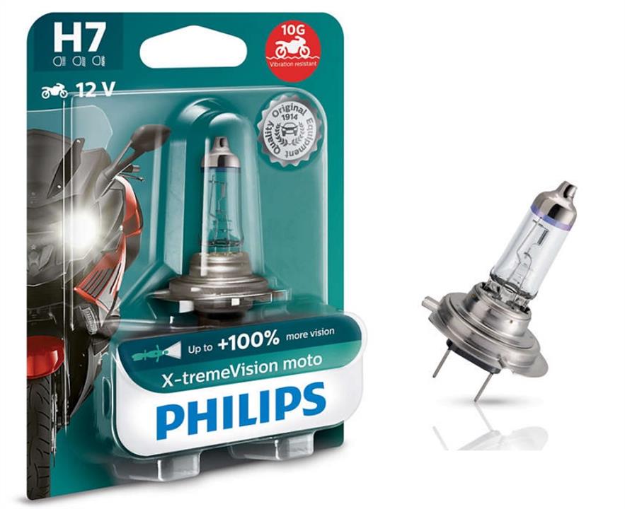 Philips 12972XVBW Halogen lamp Philips X-Tremevision Moto +100% 12V H7 55W +100% 12972XVBW: Buy near me in Poland at 2407.PL - Good price!