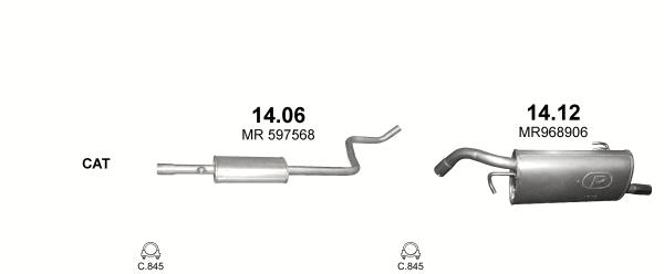 Polmostrow 14.12 End Silencer 1412: Buy near me at 2407.PL in Poland at an Affordable price!