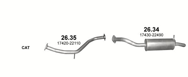 Polmostrow 26.34 End Silencer 2634: Buy near me in Poland at 2407.PL - Good price!