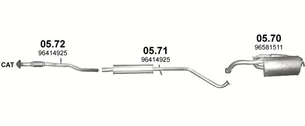 Polmostrow 05.70 End Silencer 0570: Buy near me in Poland at 2407.PL - Good price!