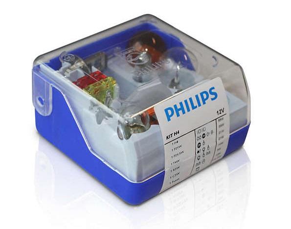 Philips 55005SKKM Набір запасних ламп Philips Single Kit H4 12V 55005SKKM: Приваблива ціна - Купити у Польщі на 2407.PL!