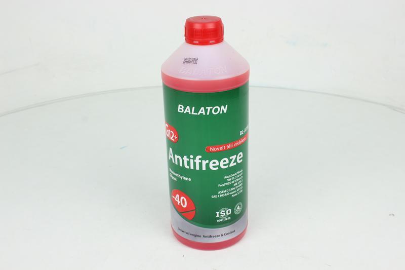 Balaton BL-A110 Antifreeze G12+ red -40C, 1.5 l BLA110: Buy near me in Poland at 2407.PL - Good price!