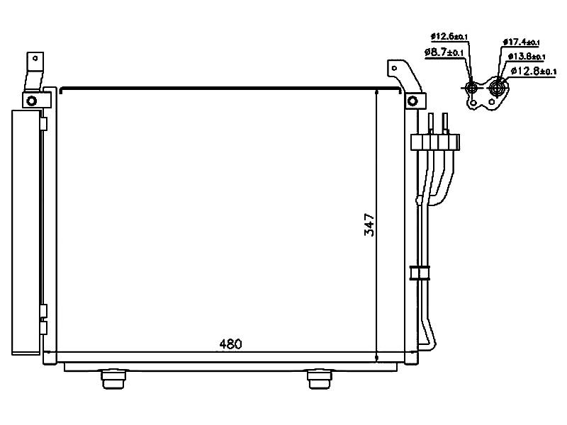 Sat ST-HD58-394-0 Cooler Module STHD583940: Buy near me in Poland at 2407.PL - Good price!