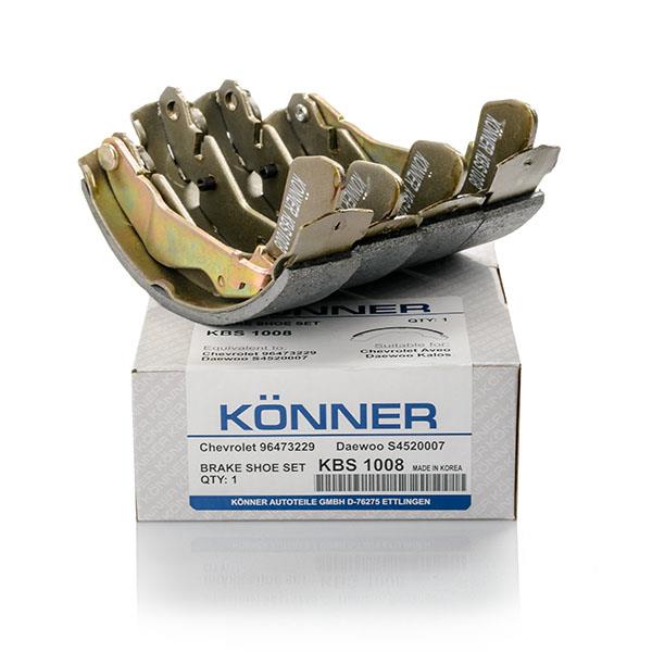 Könner KBS-1008 Brake shoe set KBS1008: Buy near me in Poland at 2407.PL - Good price!