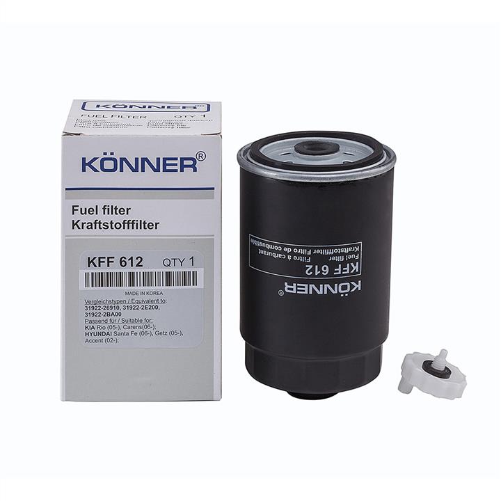 Könner KFF-612 Топливный фильтр KFF612: Отличная цена - Купить в Польше на 2407.PL!