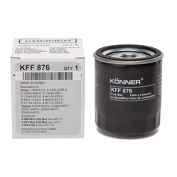 Könner KFF-876 Filtr paliwa KFF876: Dobra cena w Polsce na 2407.PL - Kup Teraz!