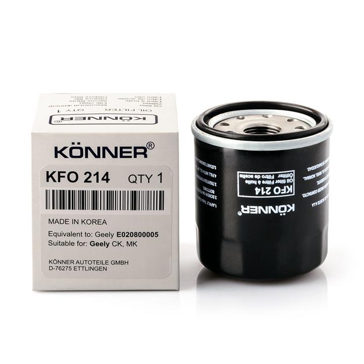 Könner KFO-214 Oil Filter KFO214: Buy near me in Poland at 2407.PL - Good price!
