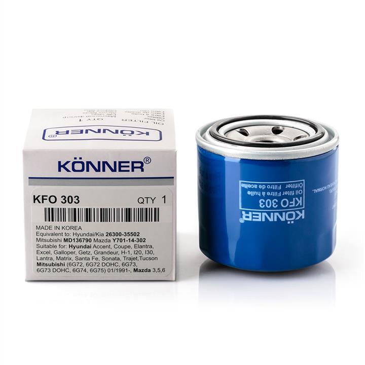 Könner KFO-303 Oil Filter KFO303: Buy near me in Poland at 2407.PL - Good price!