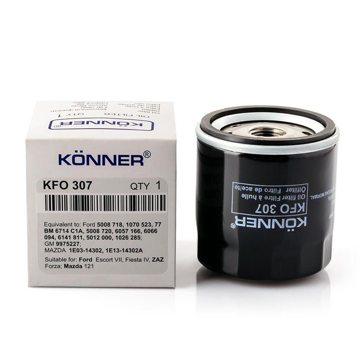 Könner KFO-307 Масляный фильтр KFO307: Отличная цена - Купить в Польше на 2407.PL!