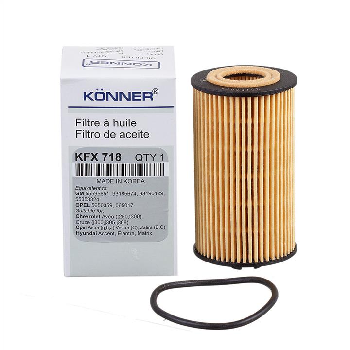Könner KFX-718 Oil Filter KFX718: Buy near me at 2407.PL in Poland at an Affordable price!
