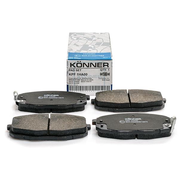 Könner KPF-1HA00 Тормозные колодки дисковые, комплект KPF1HA00: Отличная цена - Купить в Польше на 2407.PL!