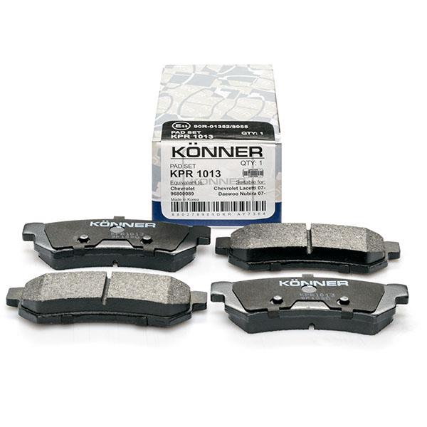 Könner KPR-1013 Тормозные колодки дисковые, комплект KPR1013: Отличная цена - Купить в Польше на 2407.PL!