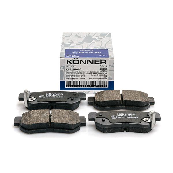 Könner KPR-2HA00 Brake Pad Set, disc brake KPR2HA00: Buy near me in Poland at 2407.PL - Good price!