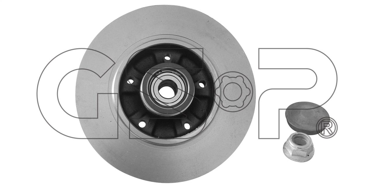 GSP 9225038K Rear brake disc, non-ventilated 9225038K: Buy near me in Poland at 2407.PL - Good price!