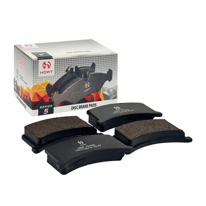Hort HBP10102 Front disc brake pads, set HBP10102: Buy near me at 2407.PL in Poland at an Affordable price!