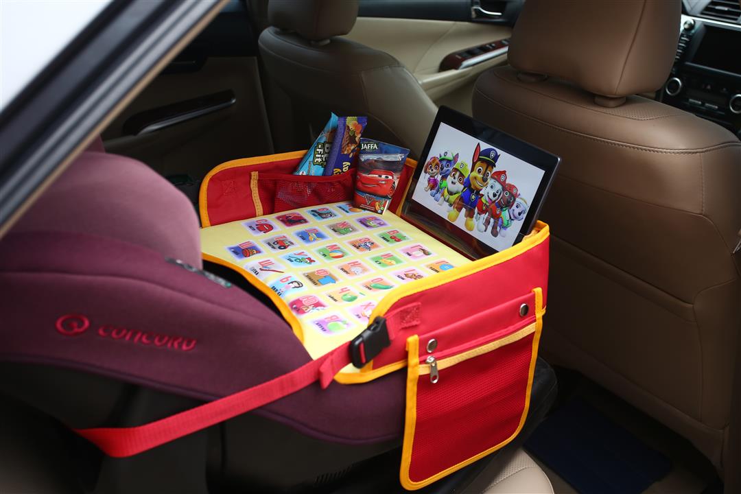 EasyWay Stolik dziecięcy do fotelików samochodowych, czerwony EasyWay EW056 – cena