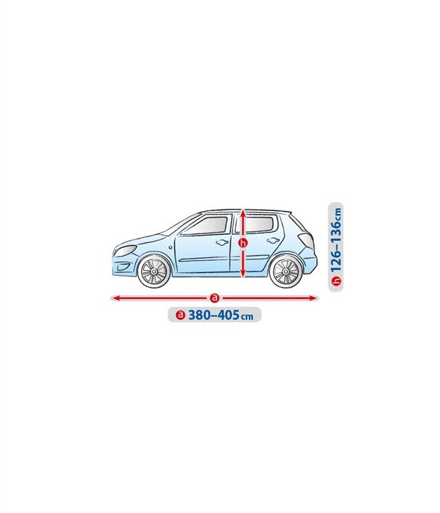 Kegel-Blazusiak Чехол-тент для автомобиля „Basic Garage” размер M2, Hatchback – цена 164 PLN