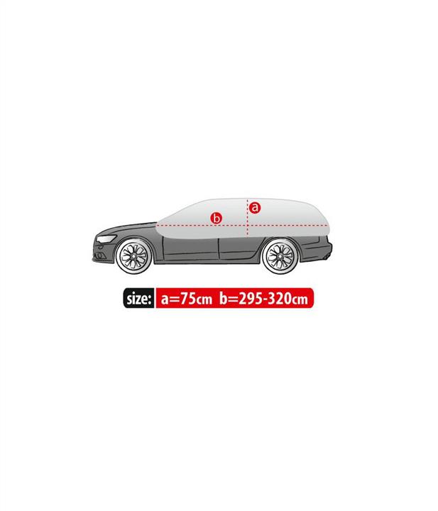 Kegel-Blazusiak Case-plandeka na samochód &quot;optymalne&quot; rozmiar l-xl hatchback – cena 101 PLN