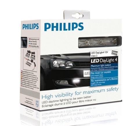 Philips 12820WLEDX1 Fog lamp with grille in the bumper 12820WLEDX1: Buy near me in Poland at 2407.PL - Good price!