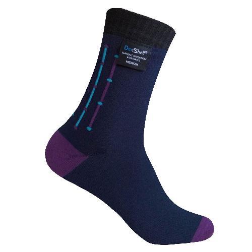 Dexshell DS653NVYJACS Waterproof socks Waterproof Ultra Flex Socks S purple-black DS653NVYJACS: Buy near me in Poland at 2407.PL - Good price!