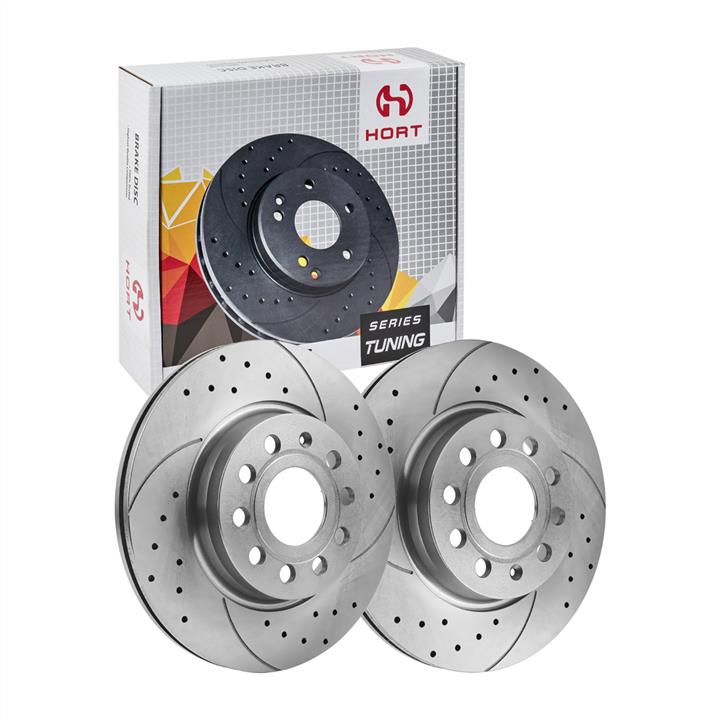 Hort HD8596 Front brake disc ventilated HD8596: Buy near me in Poland at 2407.PL - Good price!