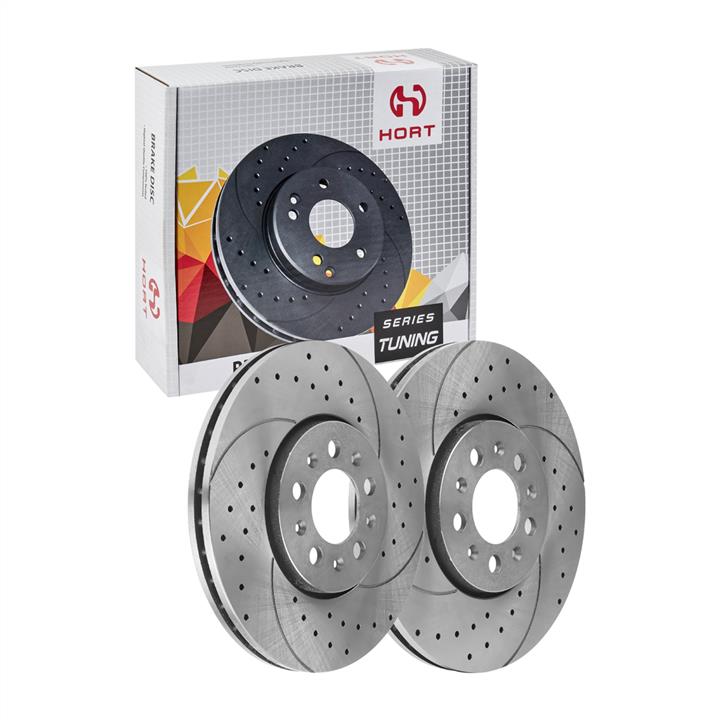Hort HD8594 Front brake disc ventilated HD8594: Buy near me in Poland at 2407.PL - Good price!