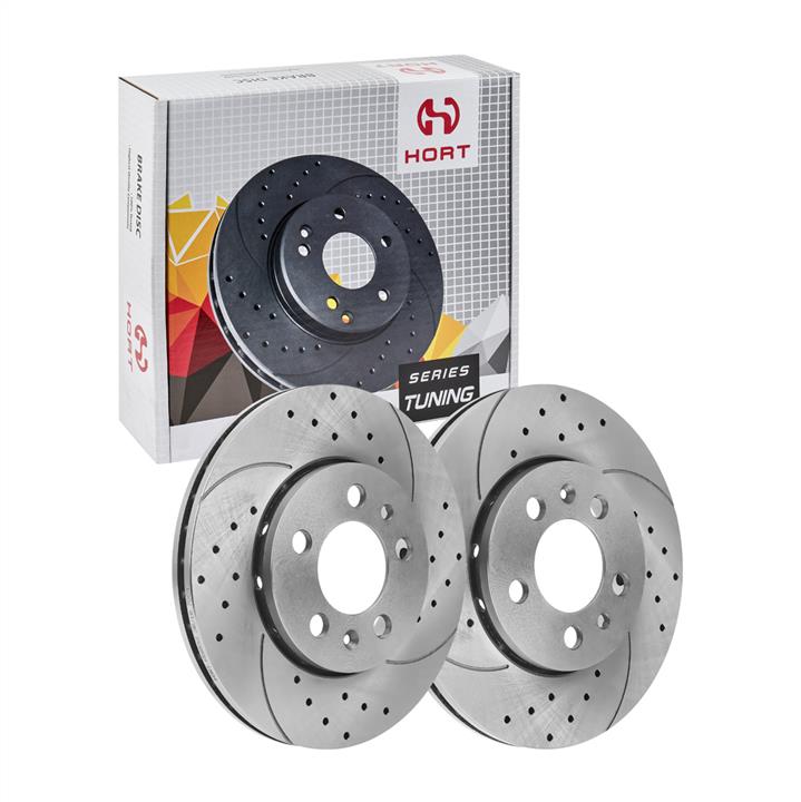 Hort HD8593 Front brake disc ventilated HD8593: Buy near me in Poland at 2407.PL - Good price!