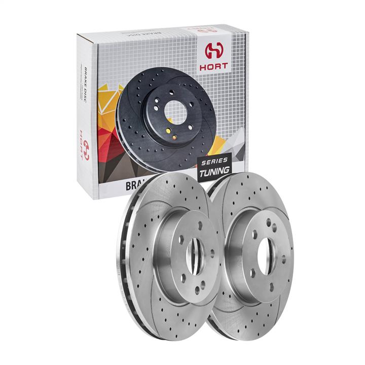 Hort HD8569 Front brake disc ventilated HD8569: Buy near me in Poland at 2407.PL - Good price!