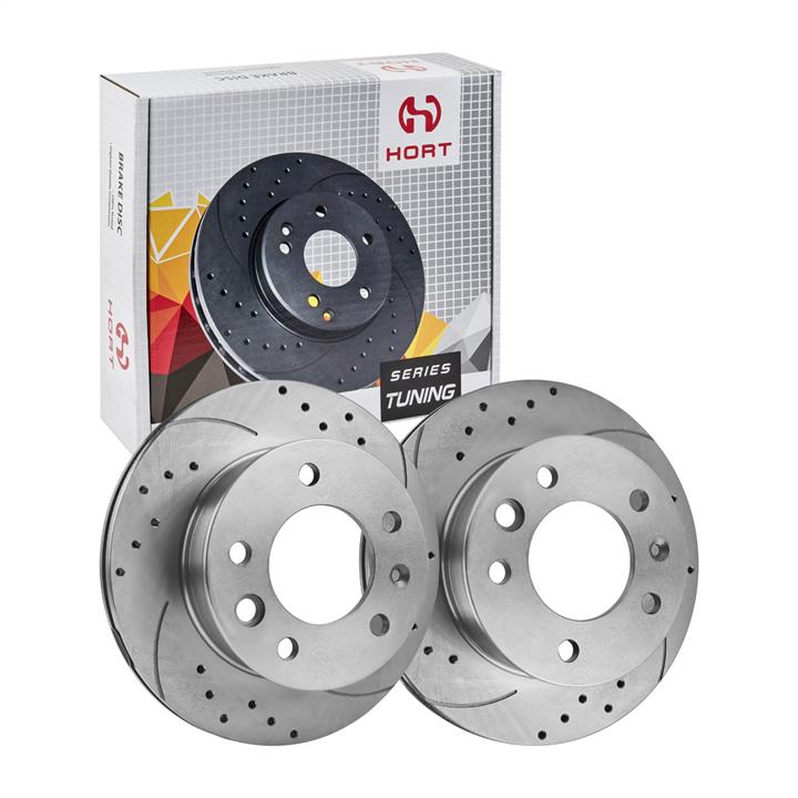 Hort HD8563 Front brake disc ventilated HD8563: Buy near me at 2407.PL in Poland at an Affordable price!