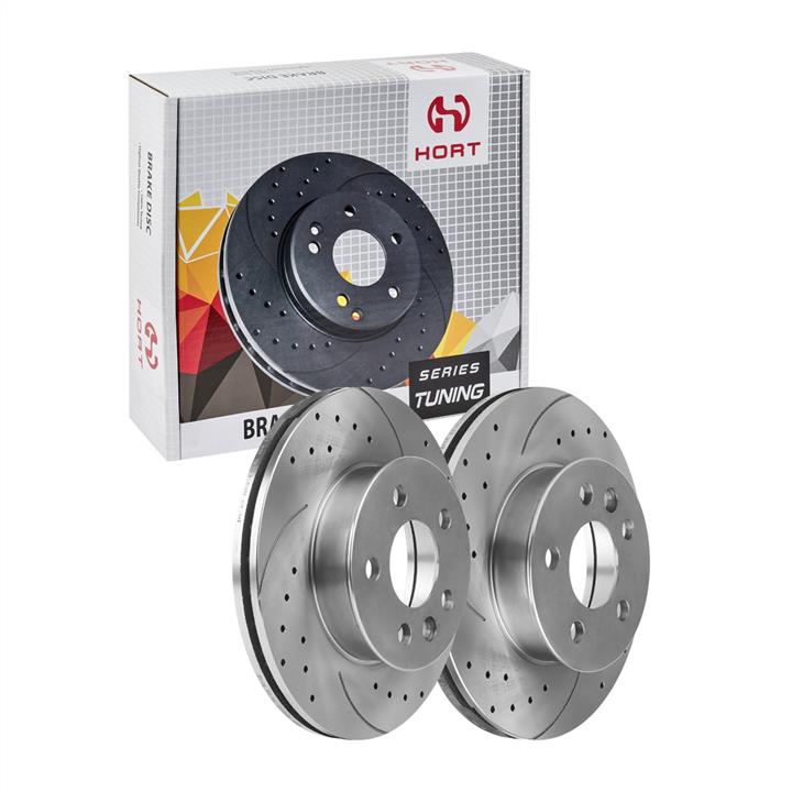 Hort HD8548 Front brake disc ventilated HD8548: Buy near me in Poland at 2407.PL - Good price!