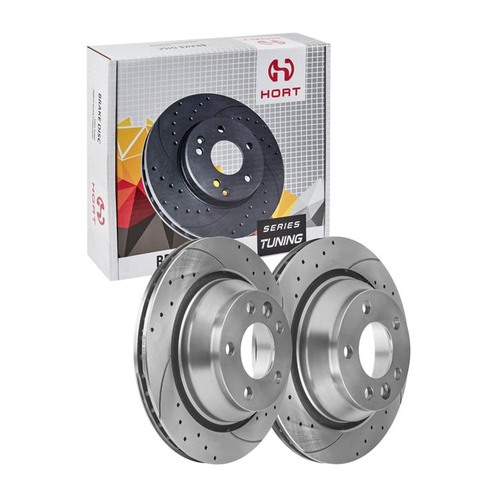 Hort HD8546 Тормозной диск задний вентилируемый HD8546: Отличная цена - Купить в Польше на 2407.PL!