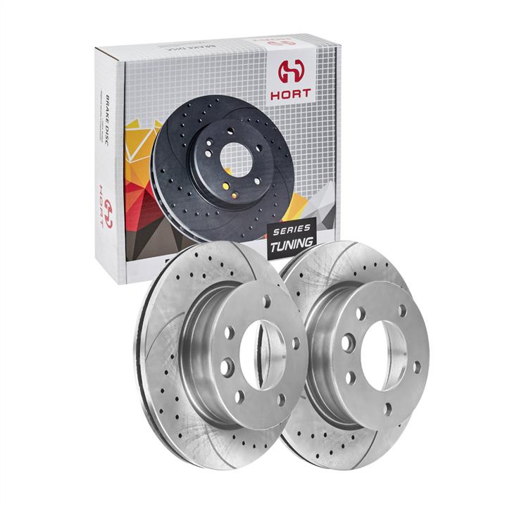 Hort HD8540 Front brake disc ventilated HD8540: Buy near me in Poland at 2407.PL - Good price!