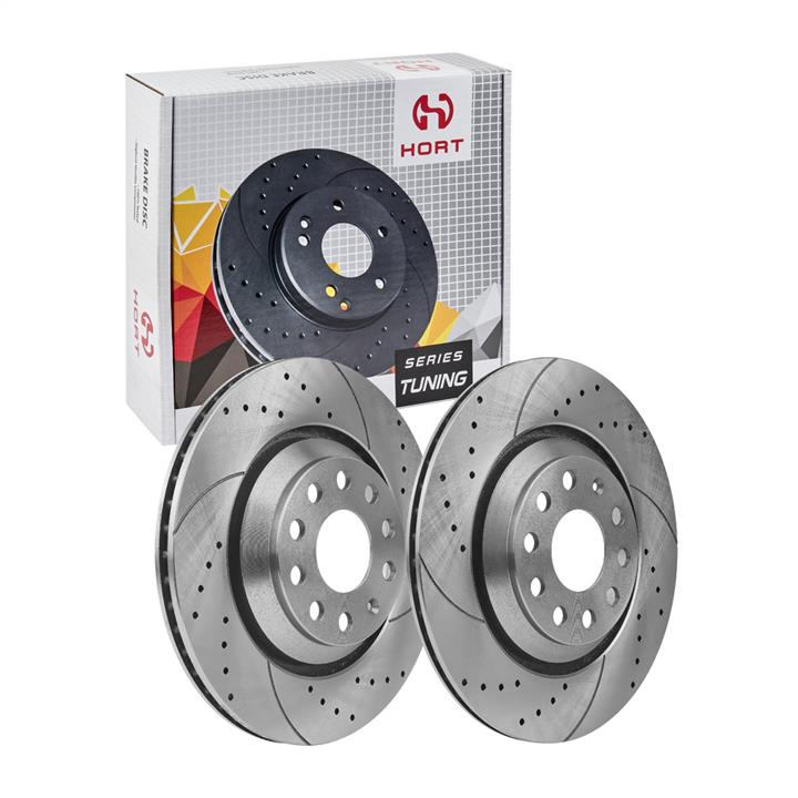 Hort HD8520 Rear ventilated brake disc HD8520: Buy near me at 2407.PL in Poland at an Affordable price!