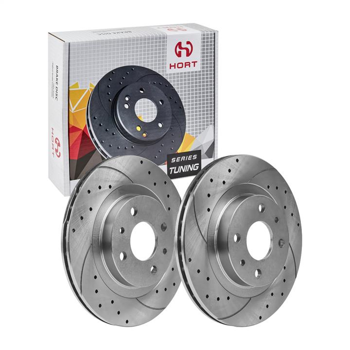 Hort HD8512 Front brake disc ventilated HD8512: Buy near me in Poland at 2407.PL - Good price!