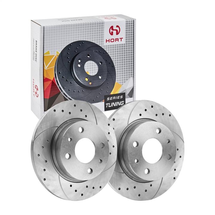 Hort HD8508 Unventilated front brake disc HD8508: Buy near me in Poland at 2407.PL - Good price!